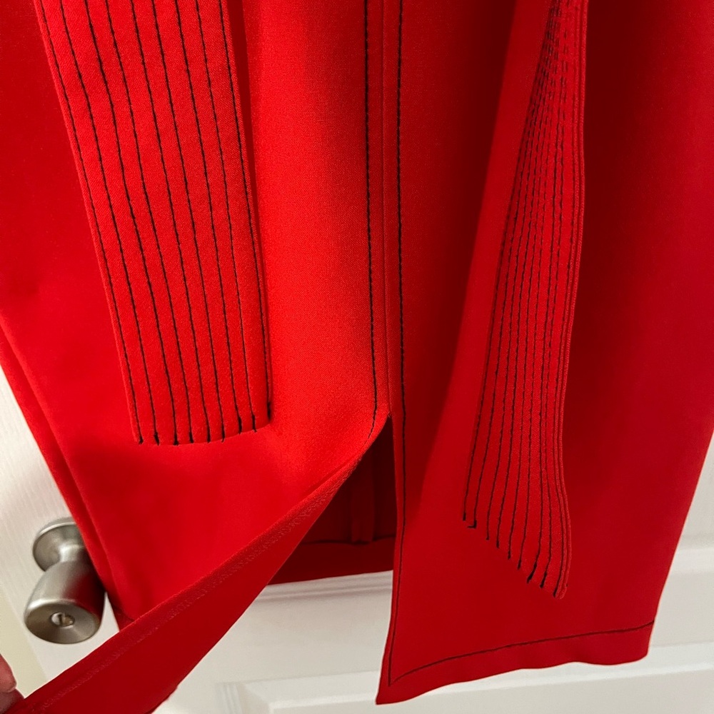 Zara Red Sleeveless Dress - Picture 4 of 5